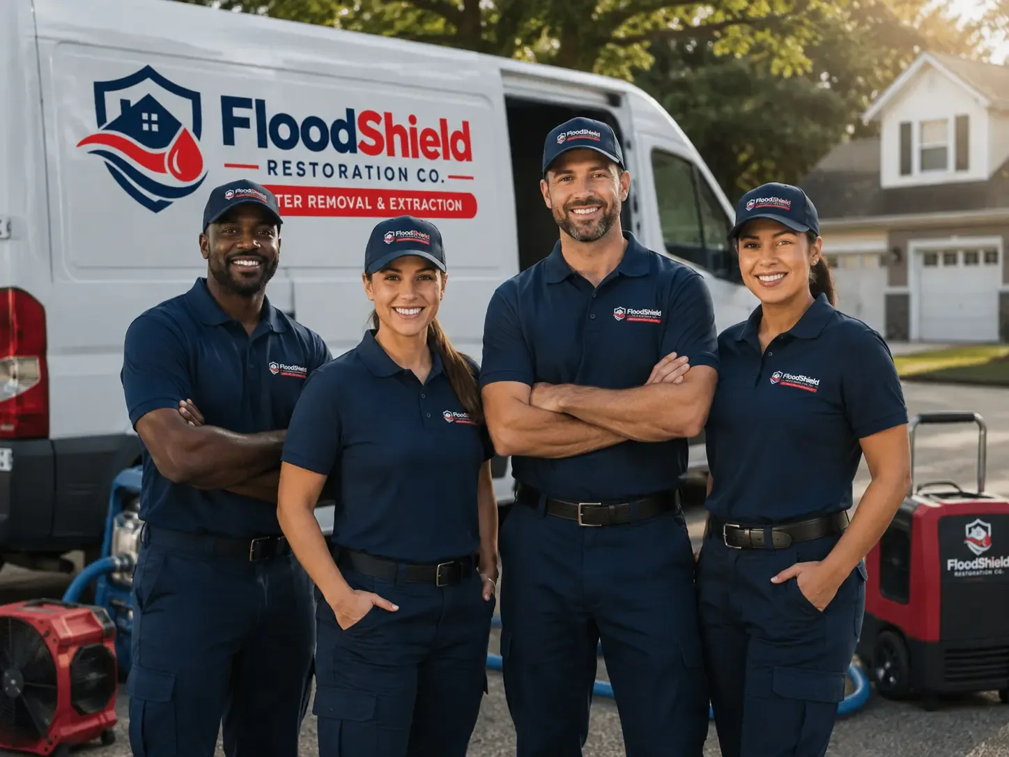 Flood Damage Restoration company in Woolrich, PA